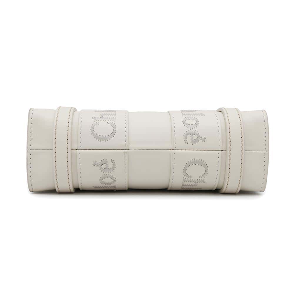 Chloe Woody tote WhiteCHC23UP237 I60 Leather Size Mini