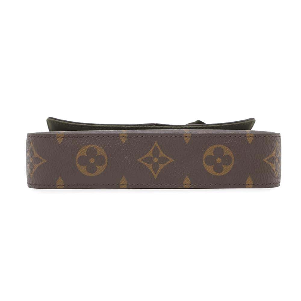 LOUIS VUITTON Multiie Pochette GreenM80091 Monogram