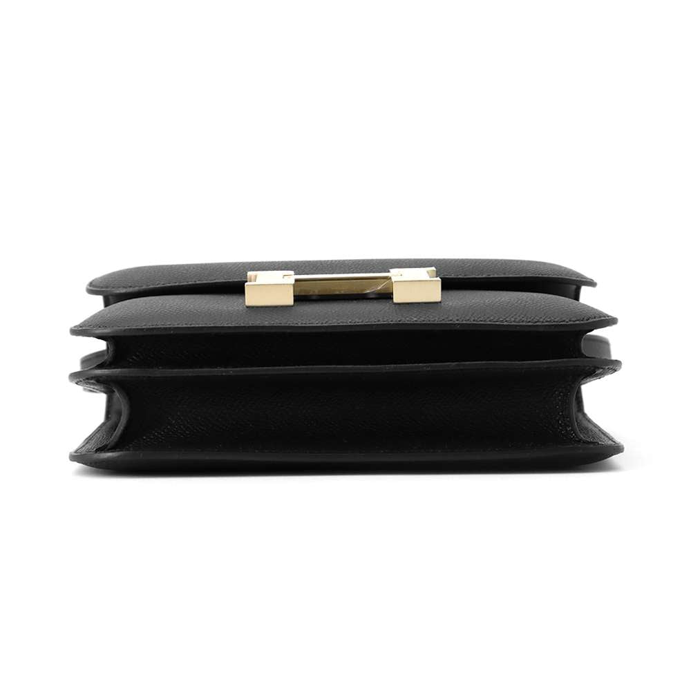 HERMES Constance3 Miroir Black Epsom Size Mini