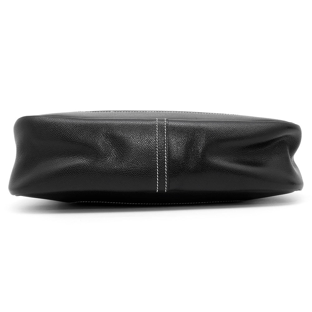 HERMES Trim Black Courchevel Size 31