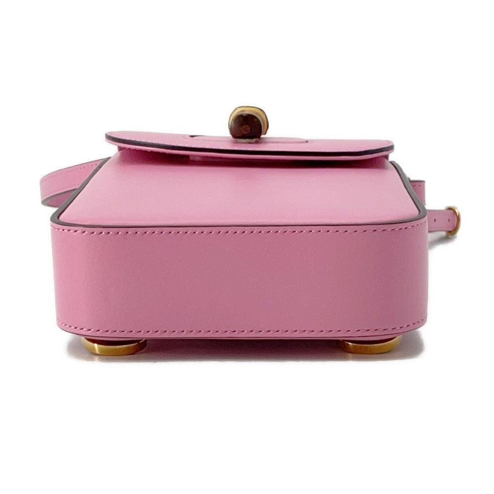 GUCCI Bamboo3WAYShoulder Bag Pink702106 Leather Bamboo