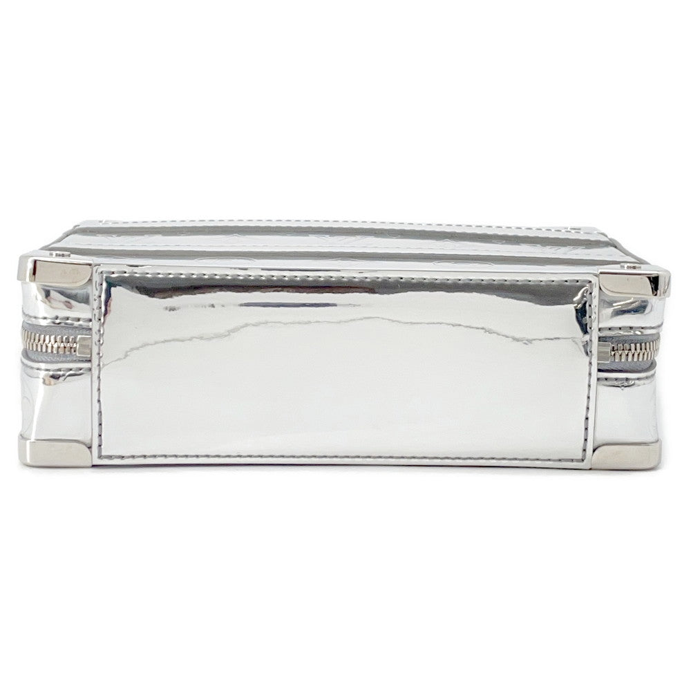 LOUIS VUITTON Handle ・ Soft Trunk SilverM45885 Monogram・Mirror