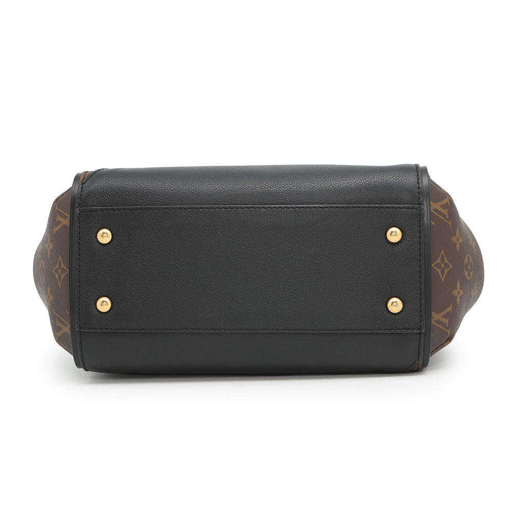 LOUIS VUITTON Kimono NoirM40460 Monogram Calf Leather Size MM