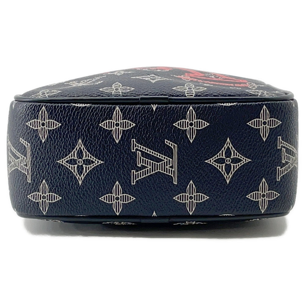 LOUIS VUITTON Dunouve NavyM43678 Monogram Ink Upside Down Size PM