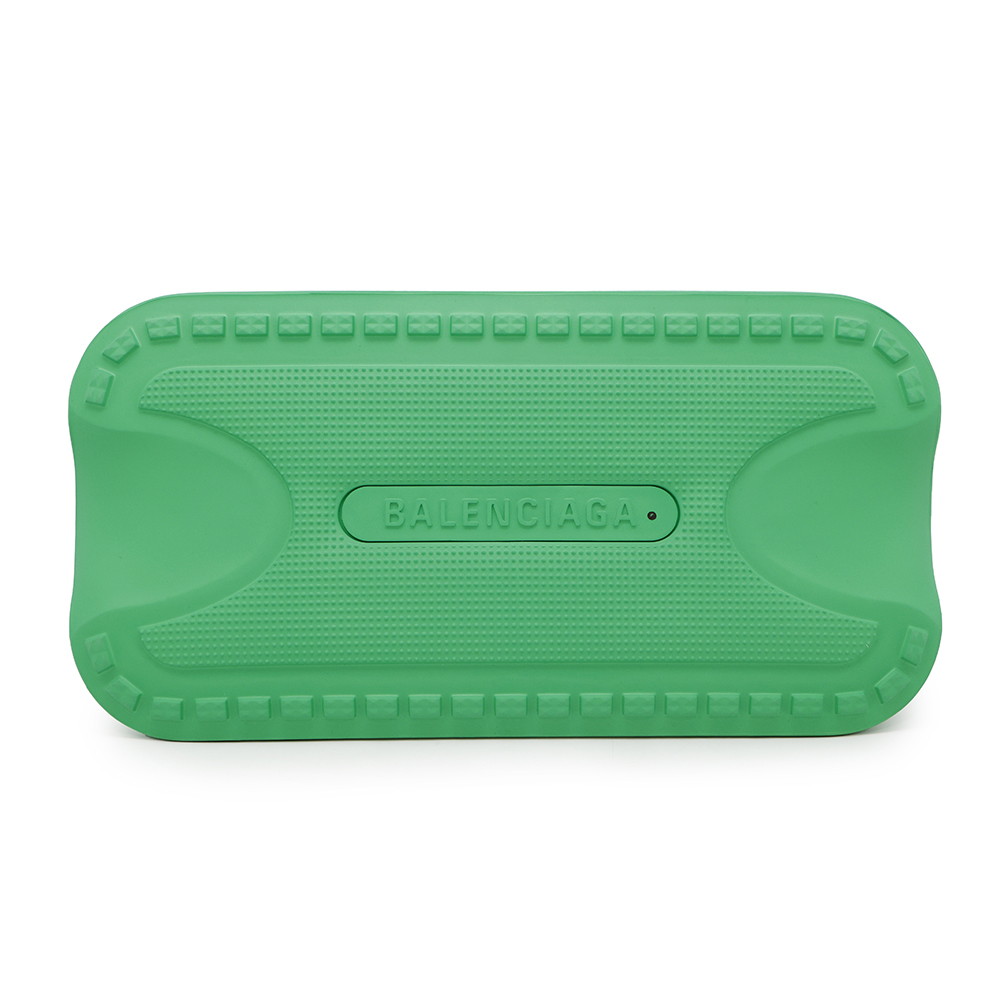 BALENCIAGA Crocs Tote Bag Green702266 Rubber
