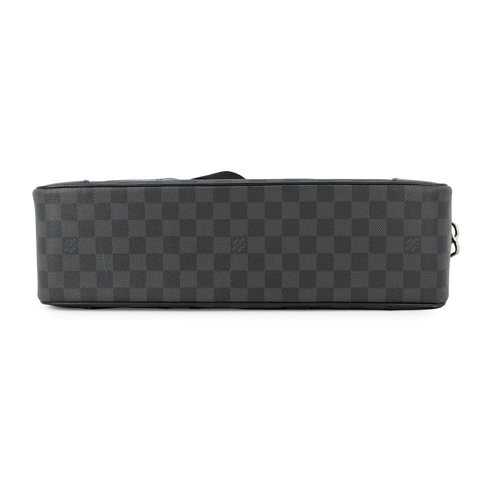 LOUIS VUITTON Port Documan Voyajaj NoirN41123 Damier Graphite Size GM