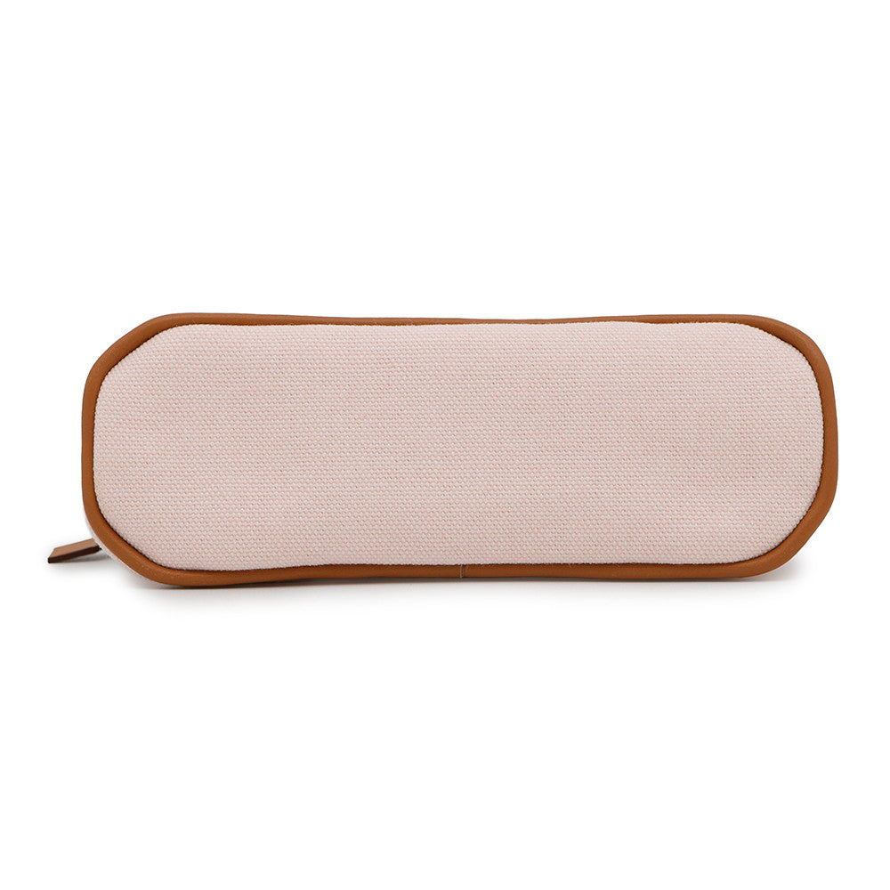 HERMES Bolide Pouch Rose pearl Canvas Size Mini mini