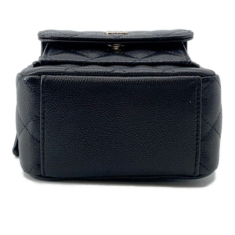 CHANEL Matelasse Timeless Classics Backpack BlackAP3753 Caviar Leather Size Mini