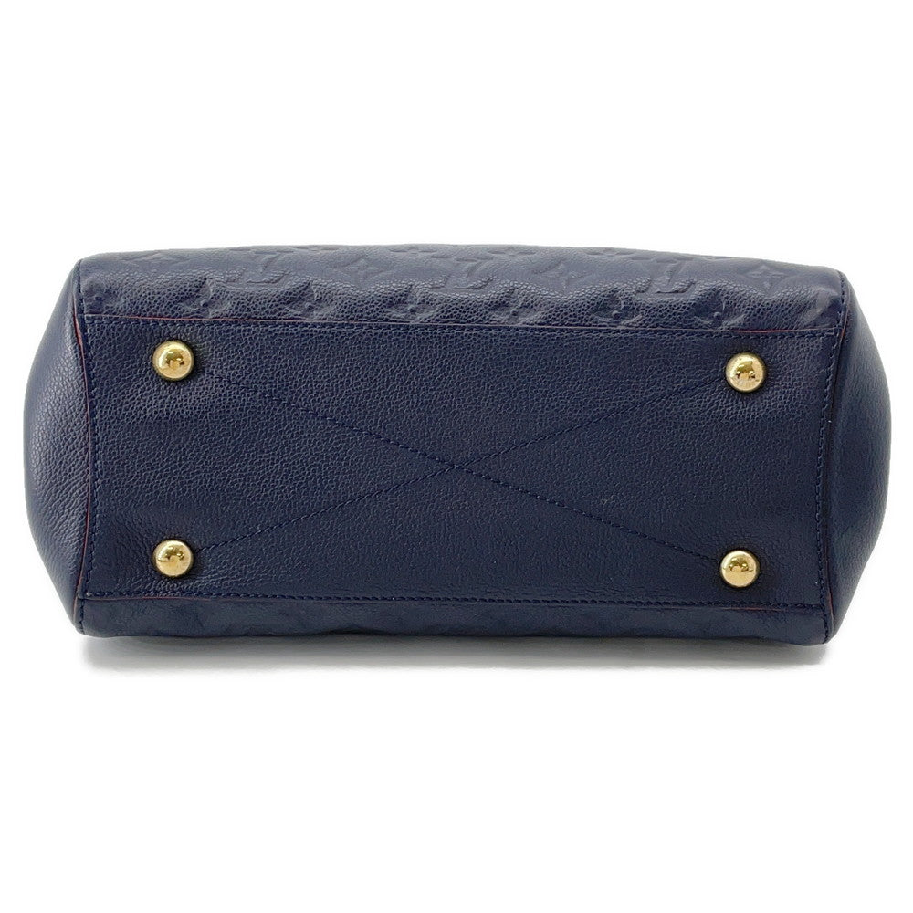 LOUIS VUITTON Montaigne Marine RougeM42746 Monogram Empreinte Leather Size MM