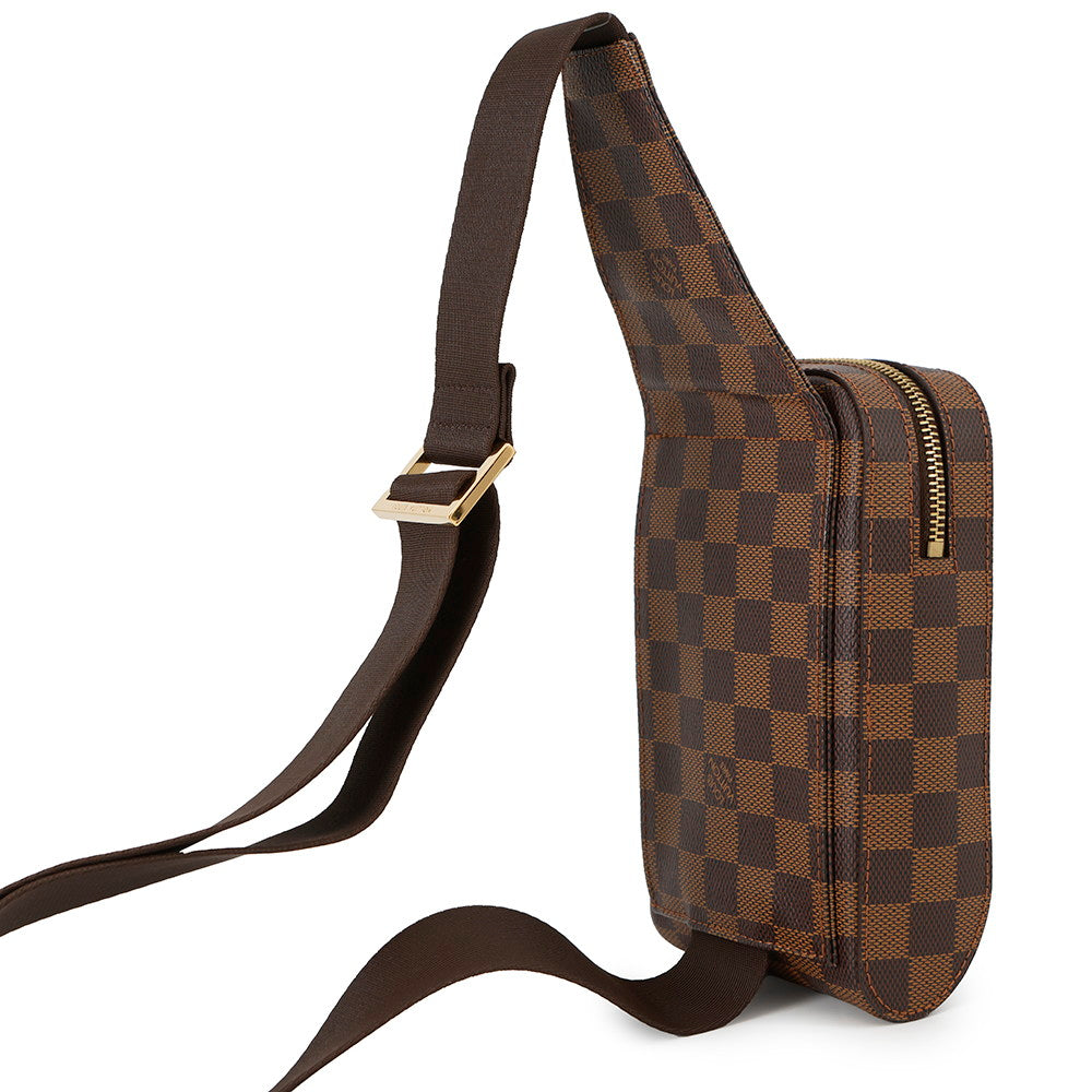 LOUIS VUITTON Geronimos BrownN51994 Damier Ebene Canvas