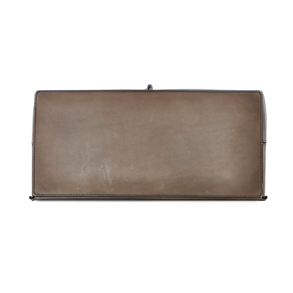 Berluti Rutty Tote Bag Sand Gray Leather Size 38