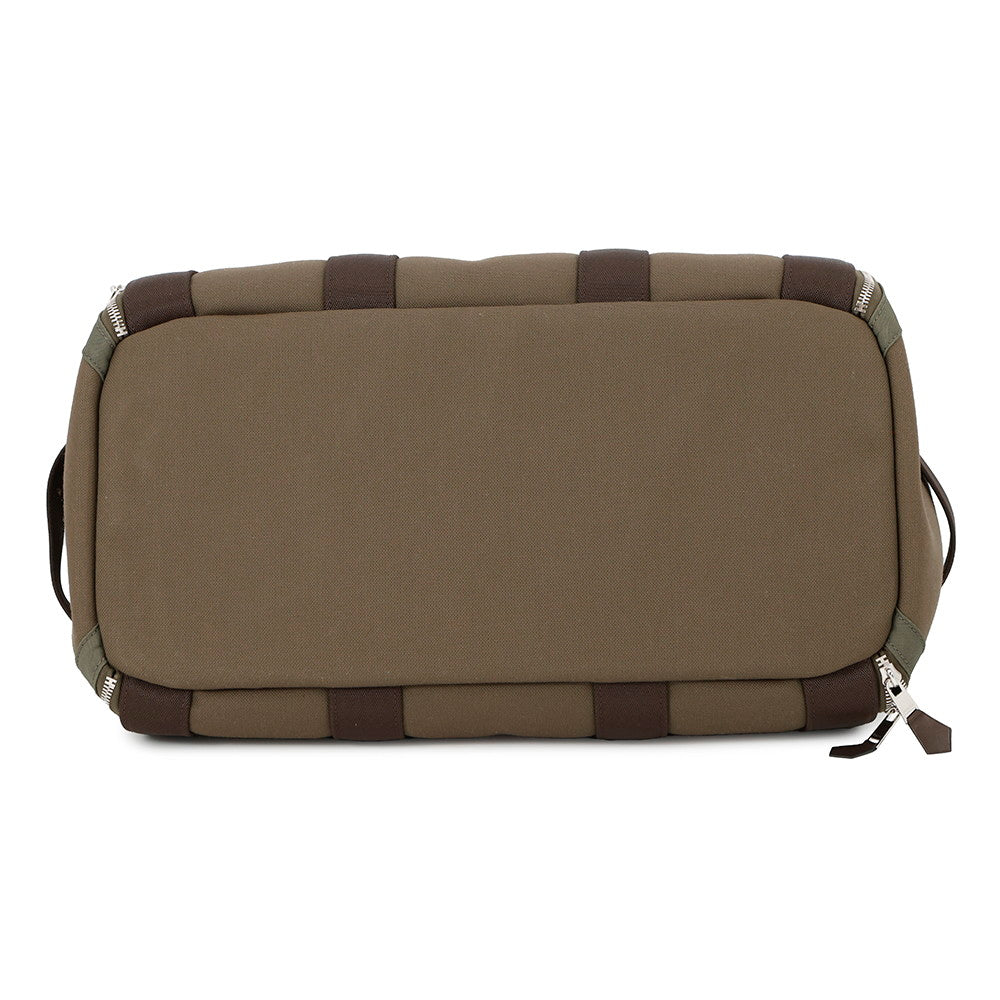 HERMES Dog carry Khaki/Feu Toile Military