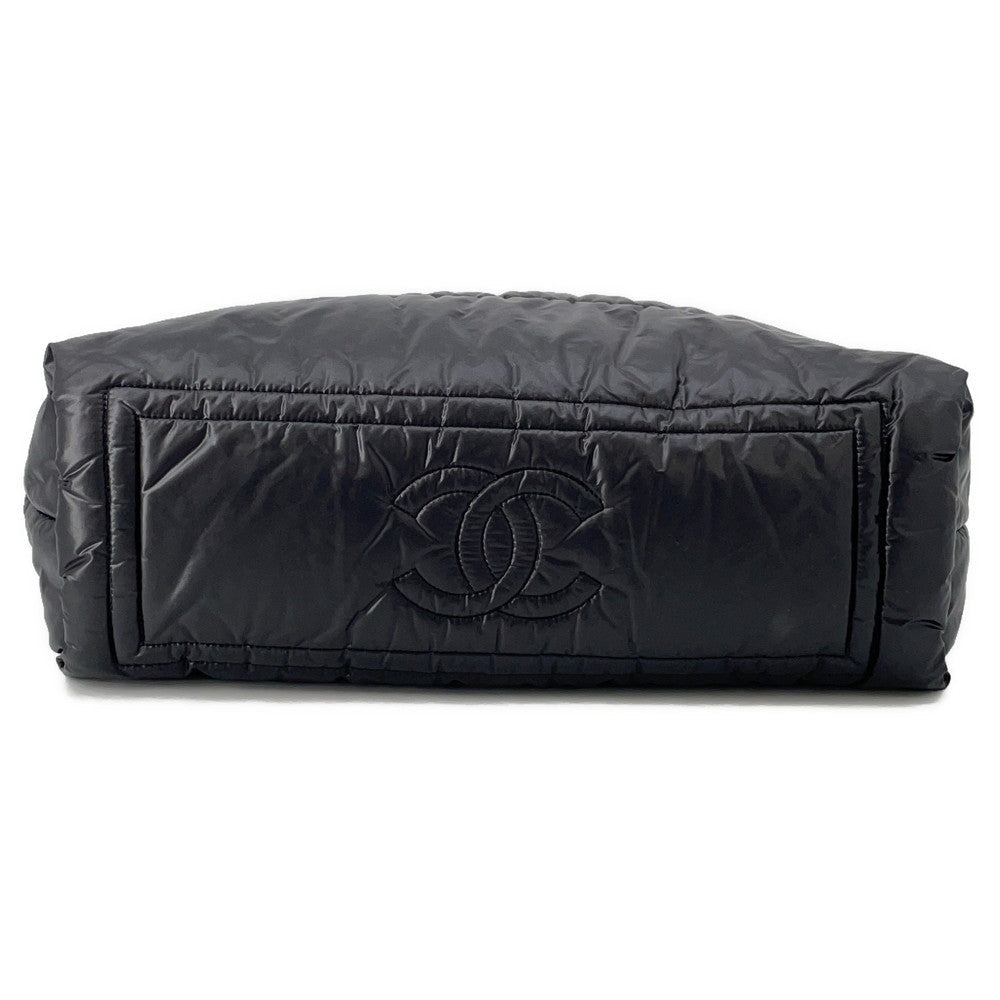 CHANEL Coco Cocoon Tote Bag BlackA47107 Nylon
