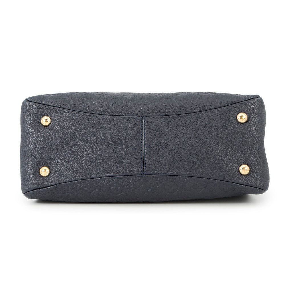 LOUIS VUITTON Pomthieu Marine RougeM43721 Monogram Empreinte Leather Size PM