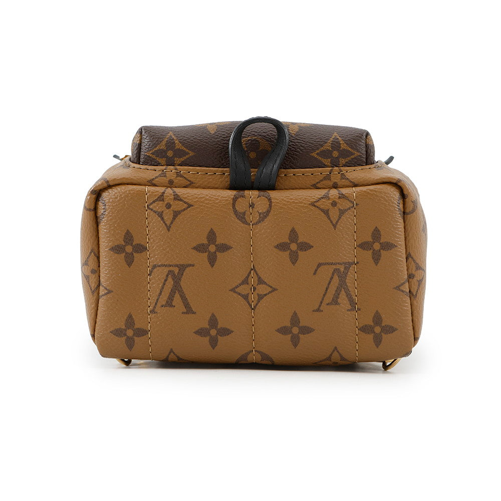 LOUIS VUITTON Palm Springs Backpack NoirM42411 Monogram Reverse Canvas Size MINI