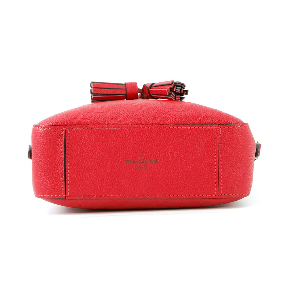 LOUIS VUITTON Saintonge scarletM44606 Monogram Empreinte Leather
