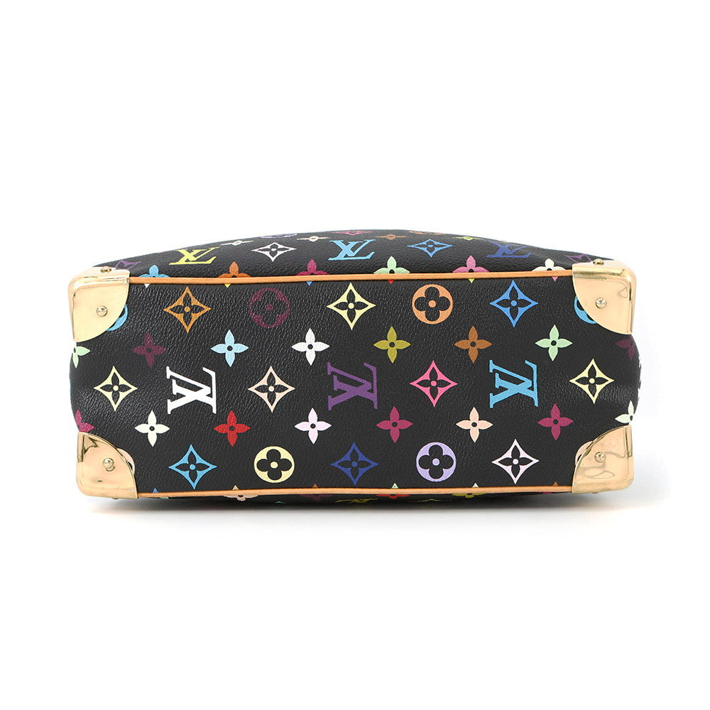 LOUIS VUITTON Trouville Noir/BeigeM92662 Monogram・Multicolor