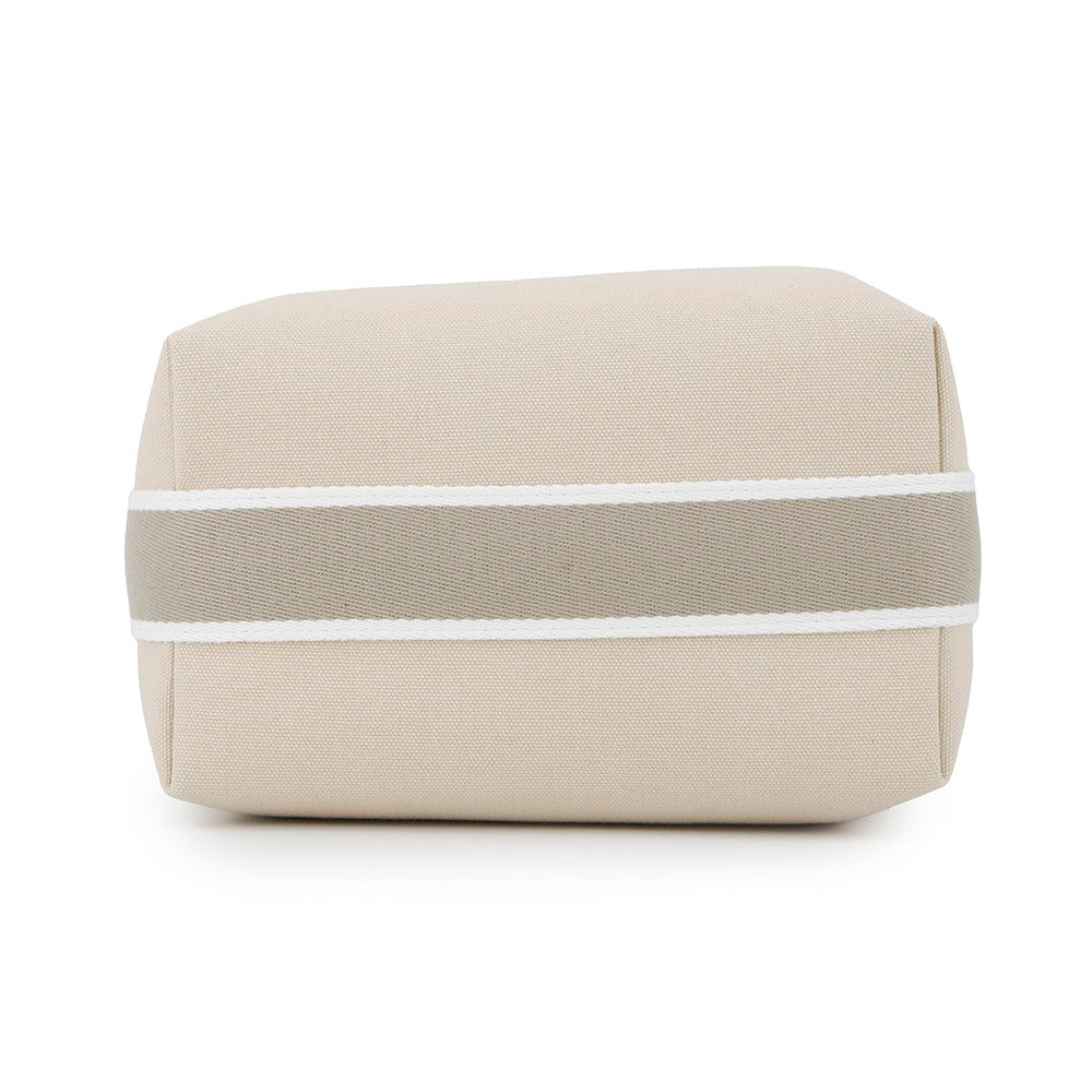 HERMES Brid a Black Beige Canvas Size PM