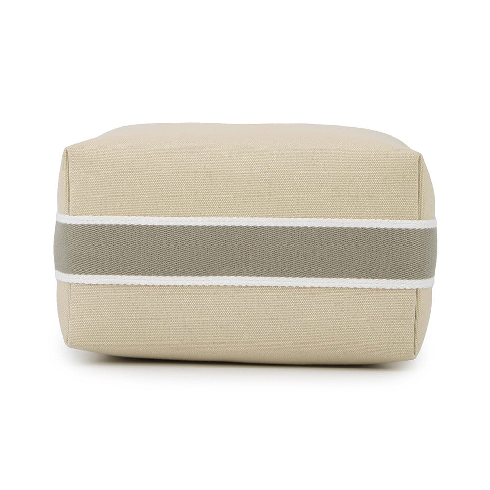 HERMES Brid a Black Beige Canvas Size PM