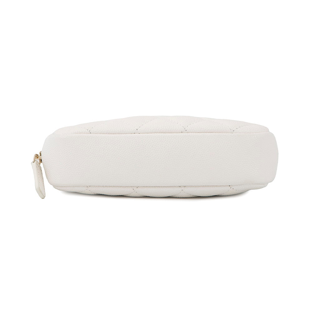 CHANEL Matelasse Pouch WhiteA80909 Caviar Leather