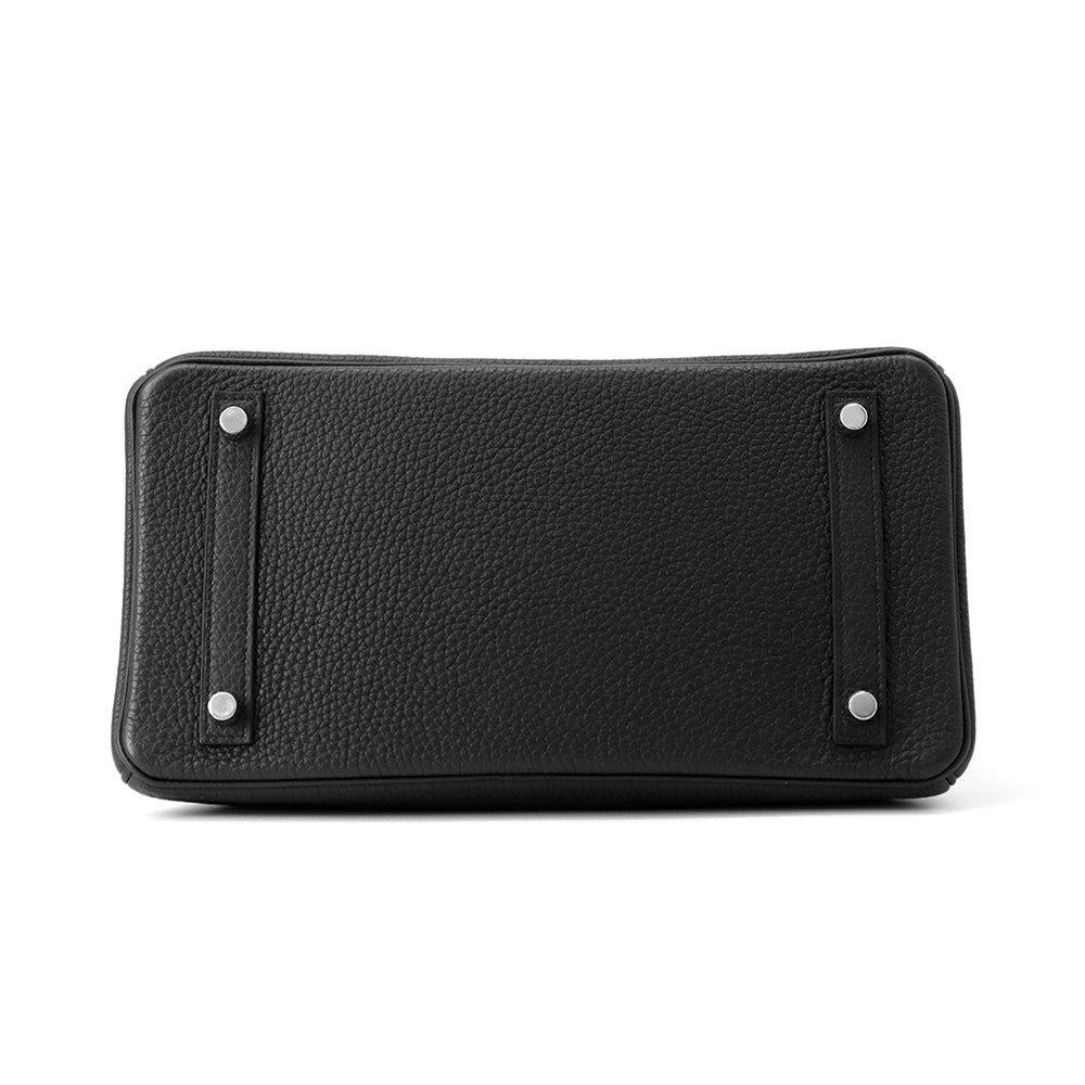 HERMES Birkin Black Togo Leather Size 30