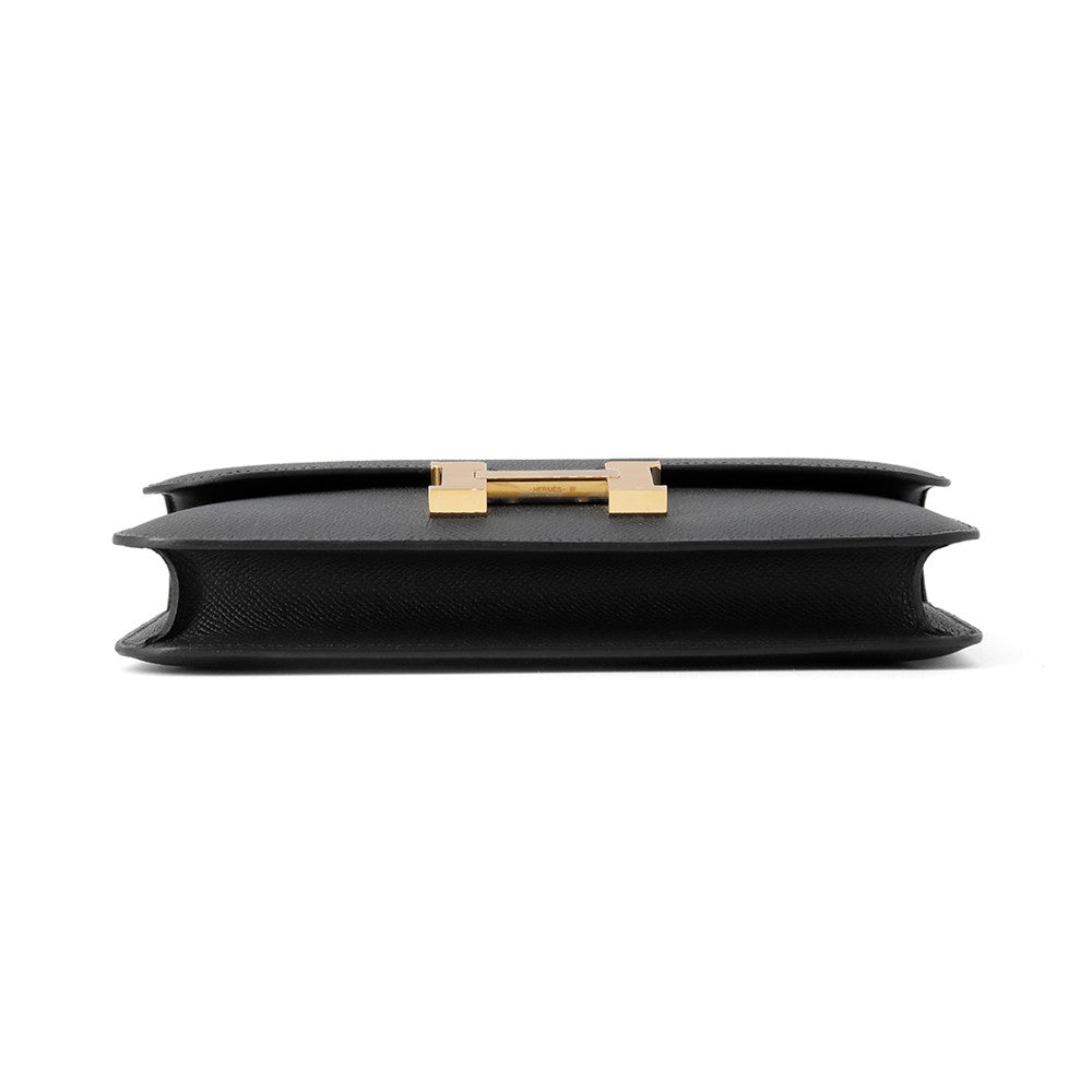 HERMES Constance Elan Miroir Black Epsom