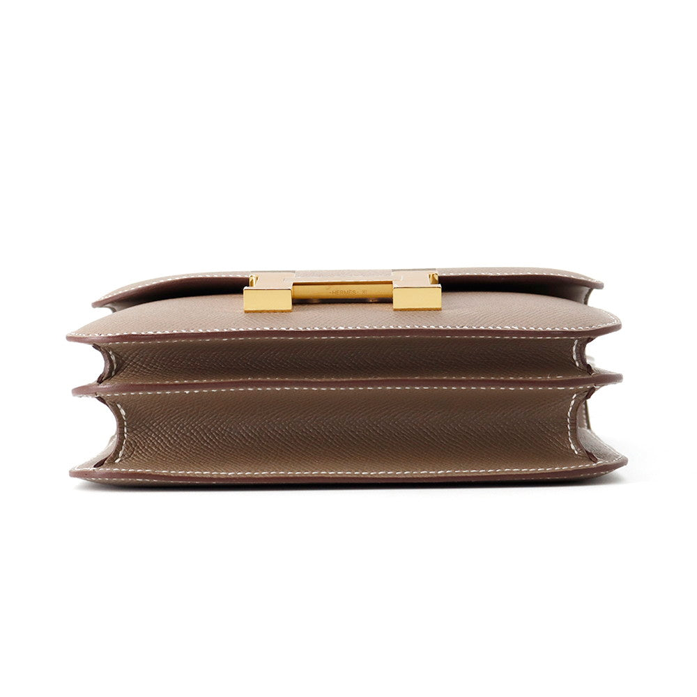 HERMES Constance3 Miroir Etoupe Epsom Size Mini