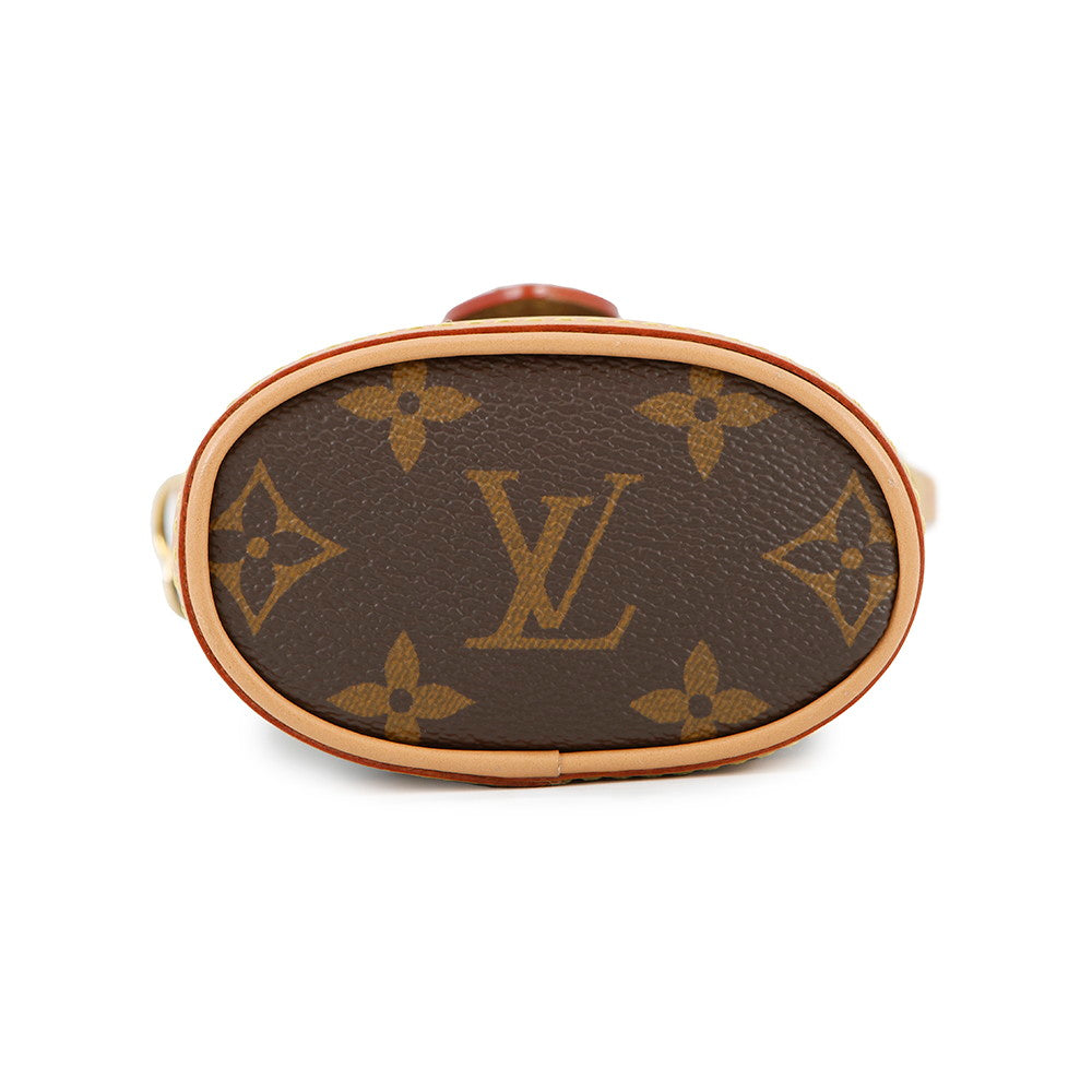 LOUIS VUITTON Fold Me Pouch BrownM80874 Monogram