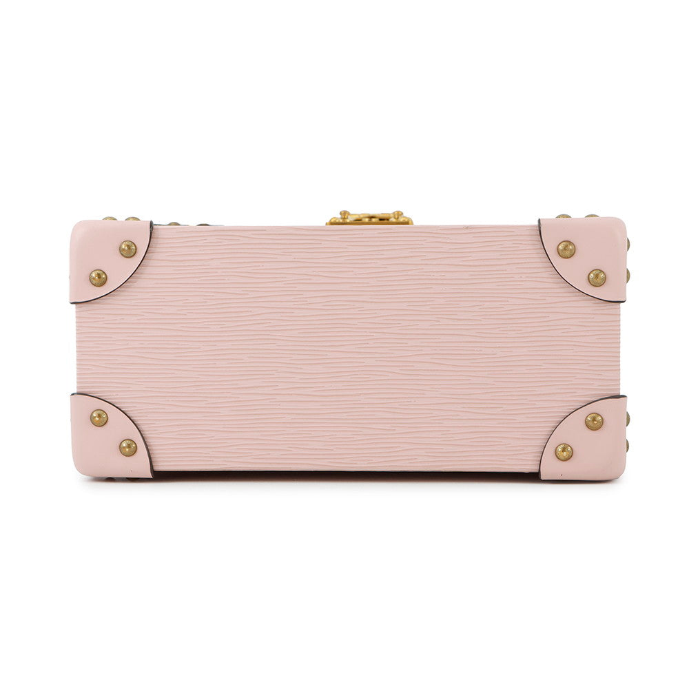 LOUIS VUITTON fragrance box Pink Epi Leather