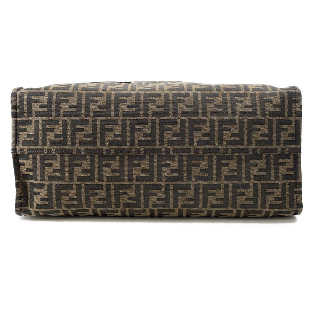 FENDI Fragment 2-way Tote Bag Pokemon Dragonite Brown/Black8BH357 Canvas