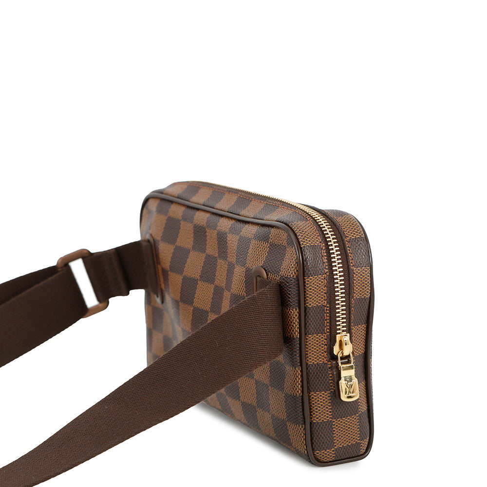 LOUIS VUITTON Bum Bag Brooklyn BrownN41101 Damier Ebene Canvas
