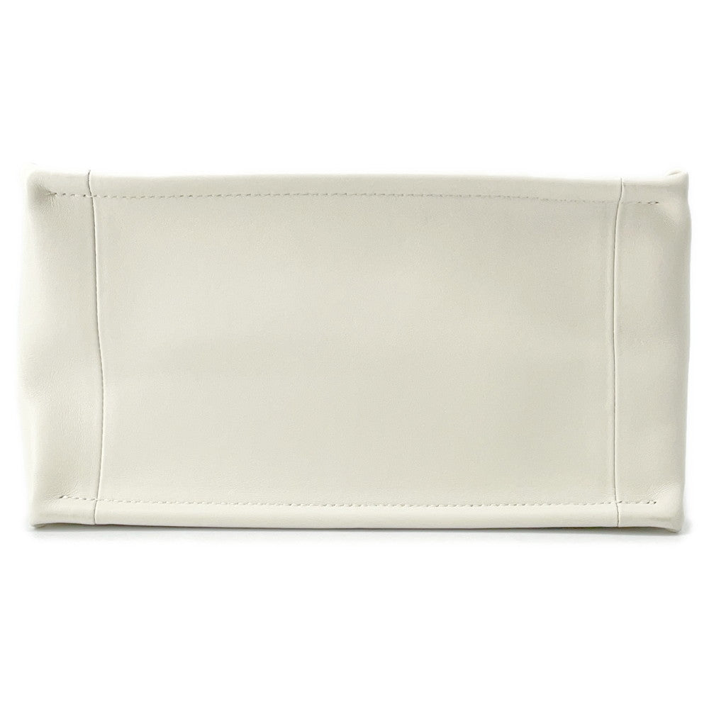 Dior Macrocannage Book Tote Latte WhiteM1325OWHP_M030 Calf Leather Size Small