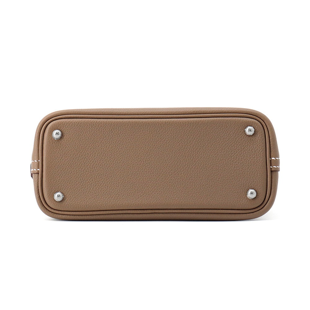 HERMES Bolide 1923 Etoupe Evercolor Size Mini