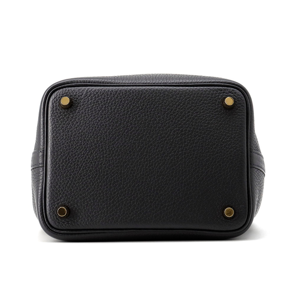 HERMES Picotin Lock Caban Taurillon Clemence Size PM