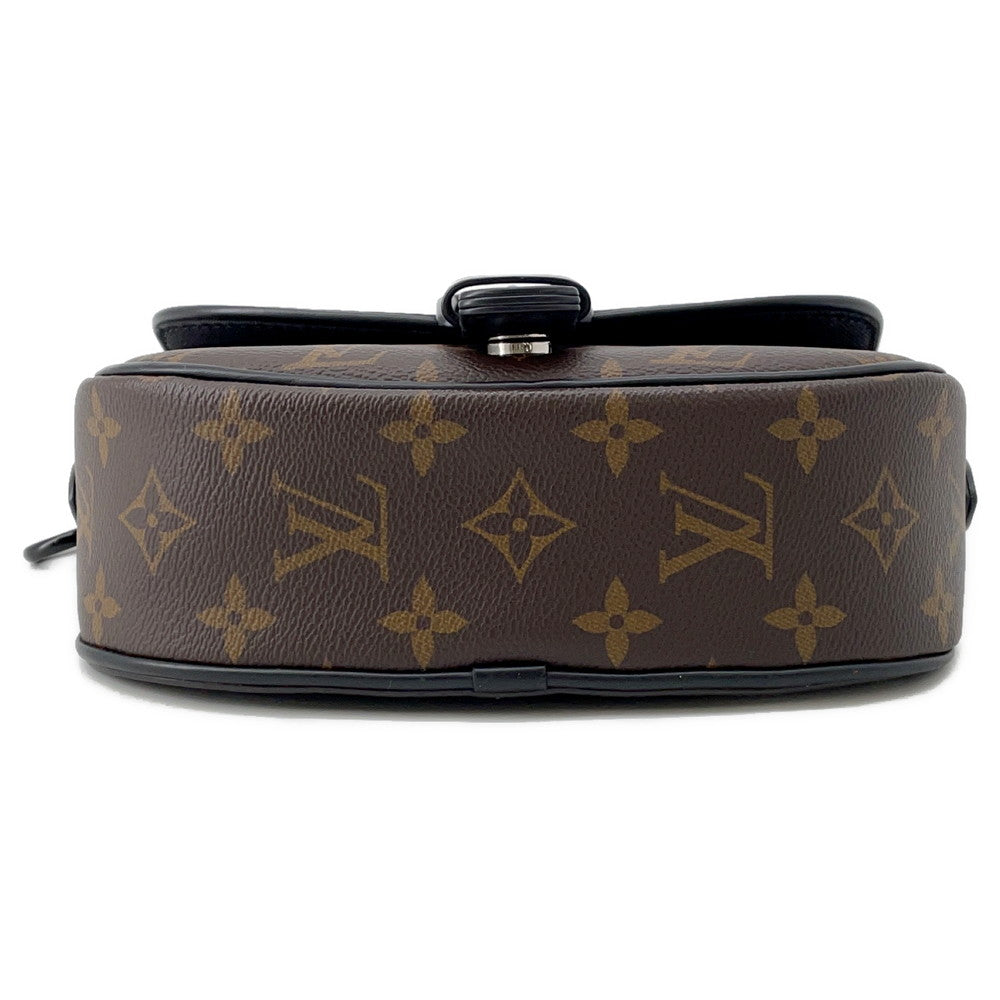 LOUIS VUITTON Montsouris Messenger NoirM47060 Monogram Macassar Canvas Size PM