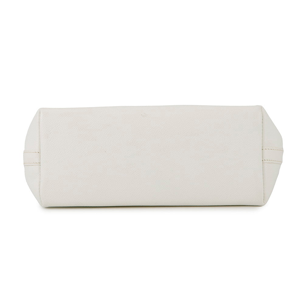 HERMES Berlango White Epsom Size PM