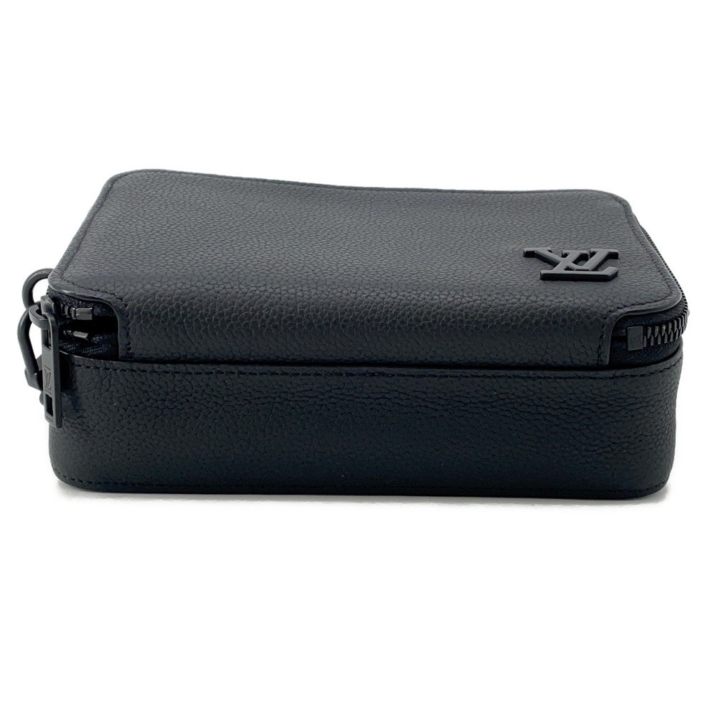 LOUIS VUITTON Alpha Wearable Wallet NoirM59161 Grained Calf Leather LV Aerogram