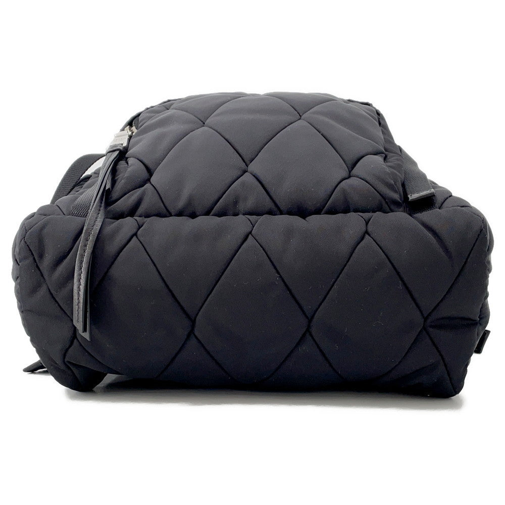 PRADA Quilted Backpack Black1BZ020 Nylon
