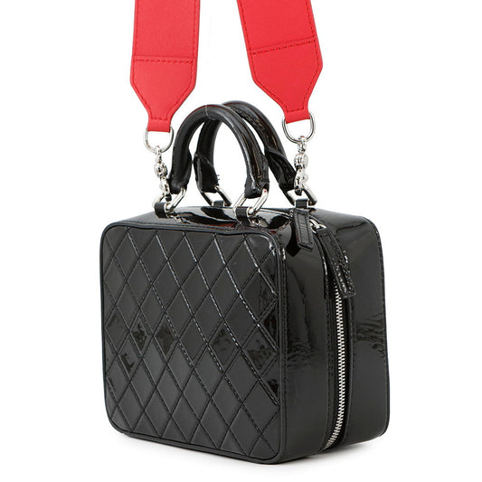 CHANEL Vanity BlackAS1286 Patent Leather