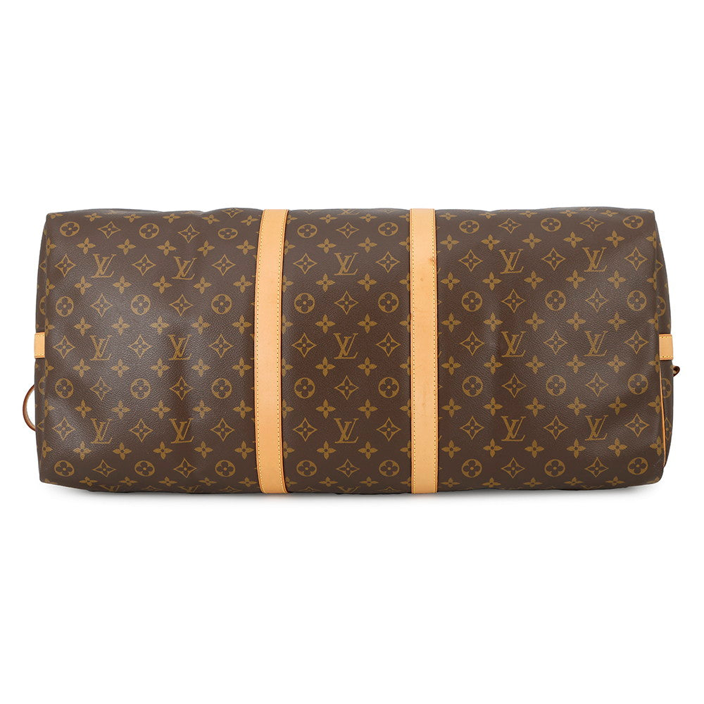 LOUIS VUITTON Keepall Bandouliere BrownM41412 Monogram Size 60