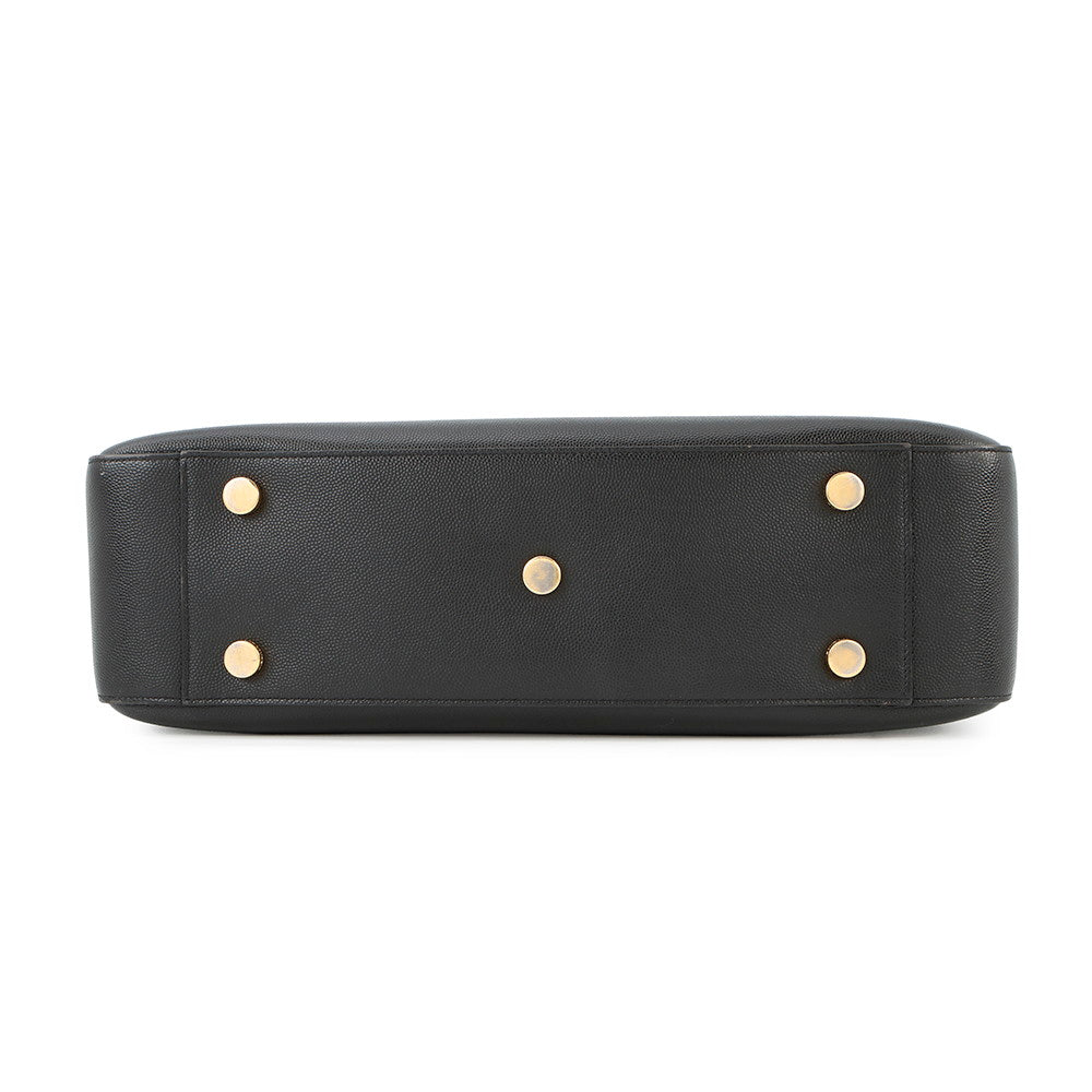 SAINT LAURENT PARIS Tote Bag Black320900 Leather