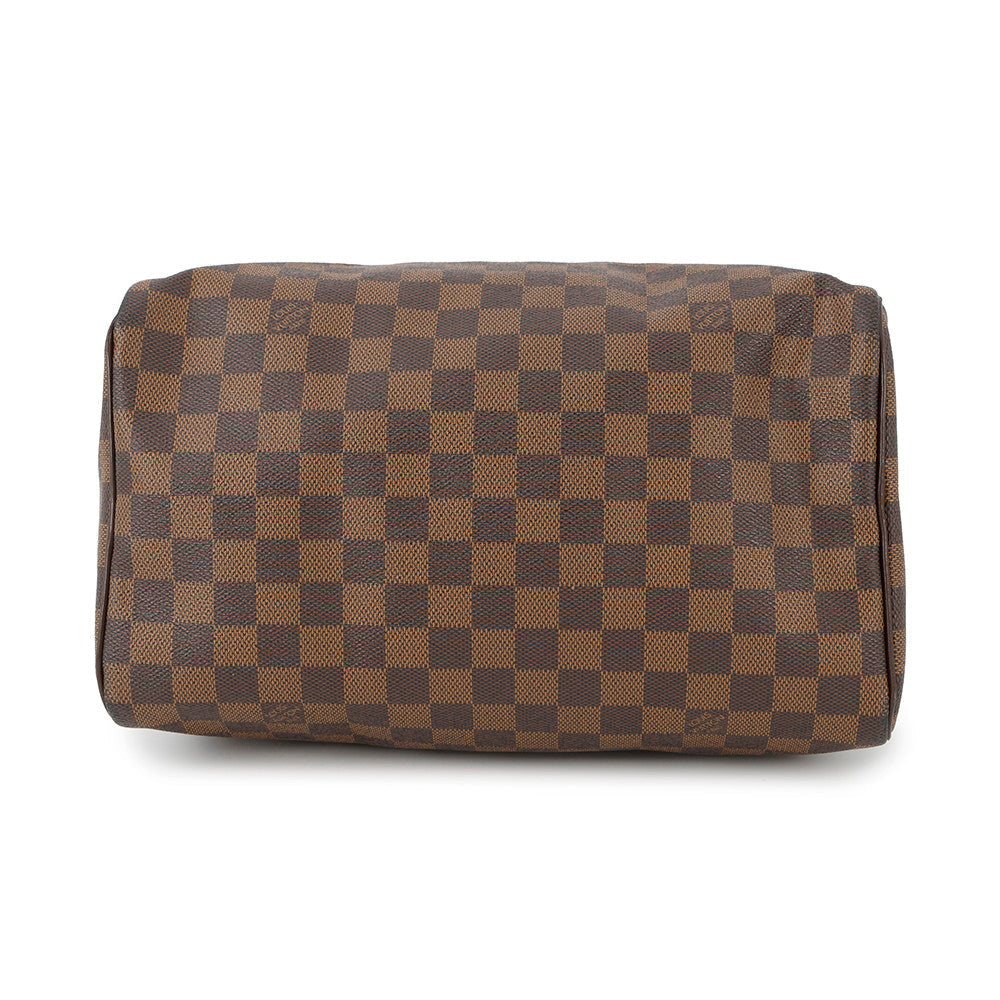 LOUIS VUITTON Speedy RedN41531 Damier Ebene Canvas Size 30