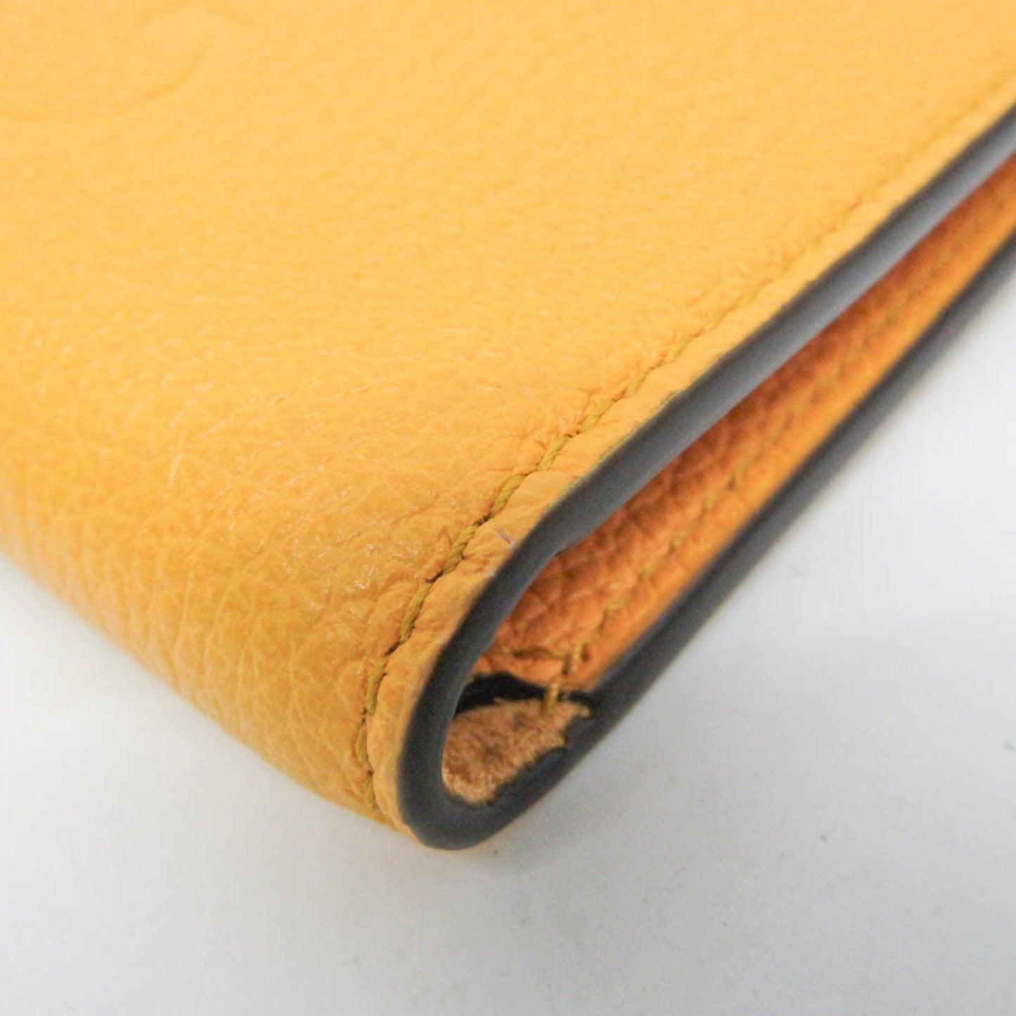 Gucci Gucci Yellow Leather Wallet