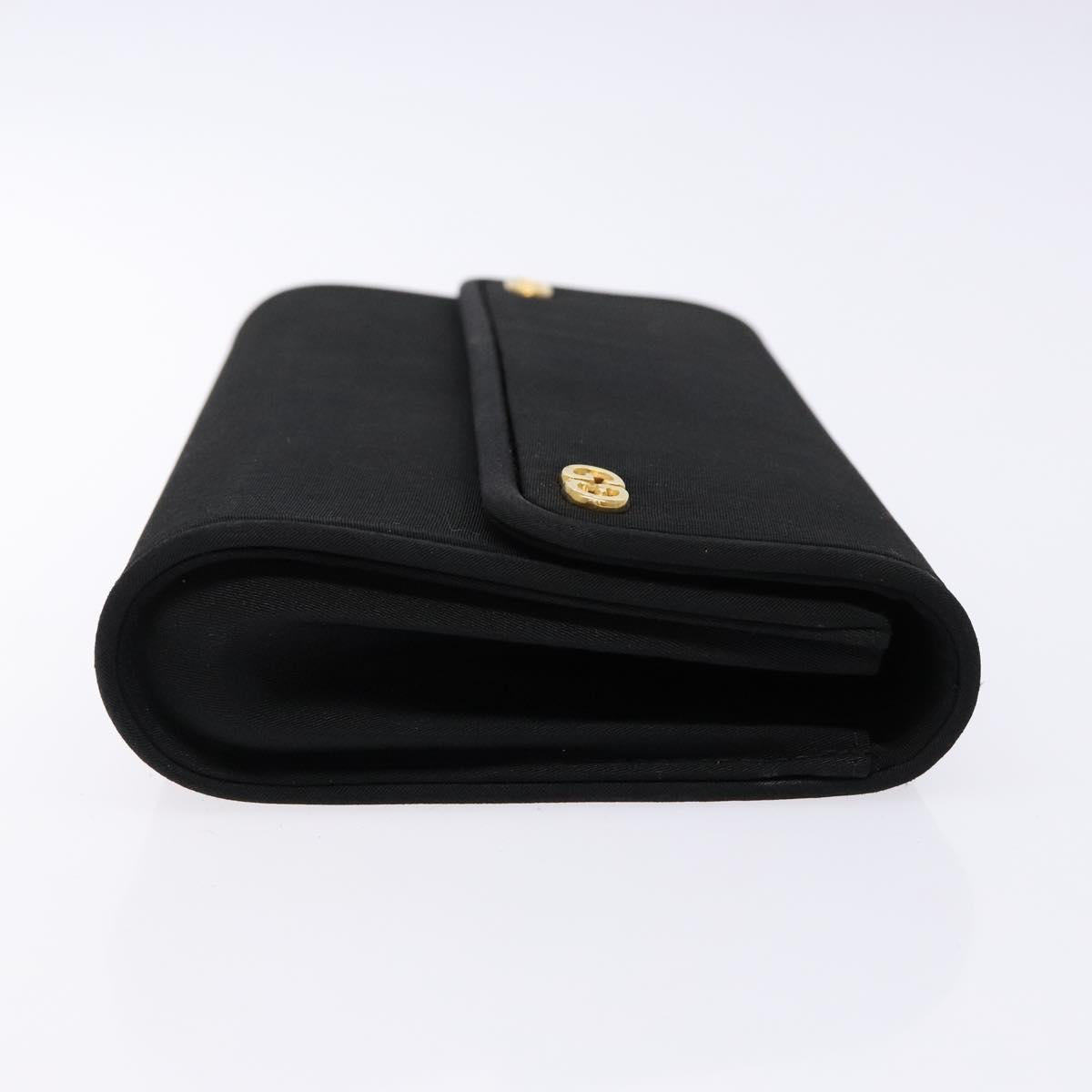 Gucci Black Canvas Clutch Bag