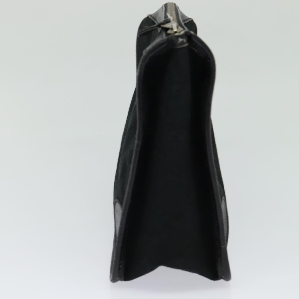 Gucci Black Canvas Clutch Bag