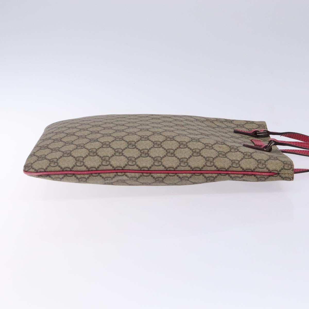 Gucci Gg Supreme Beige Canvas Tote Bag