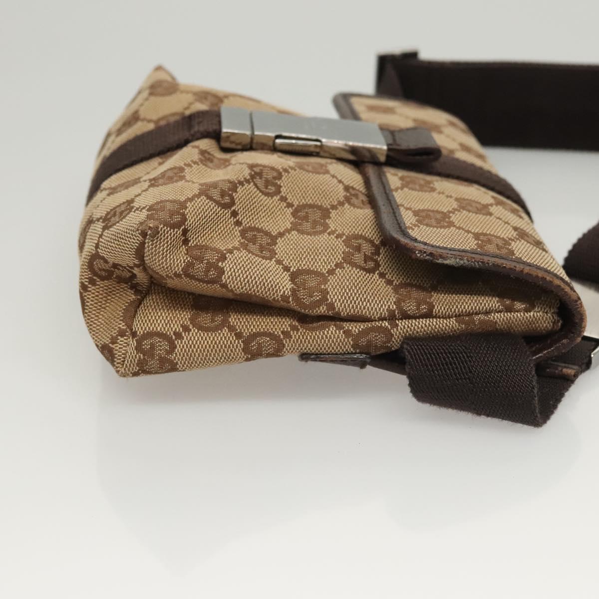 Gucci Belt Bag Beige Canvas Shoulder Bag