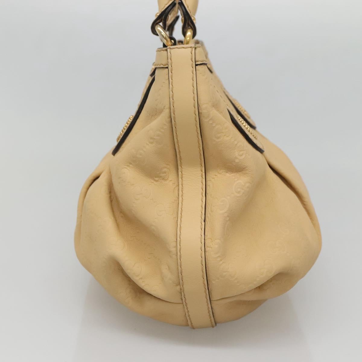 Gucci Scarlett Beige Leather Tote Bag