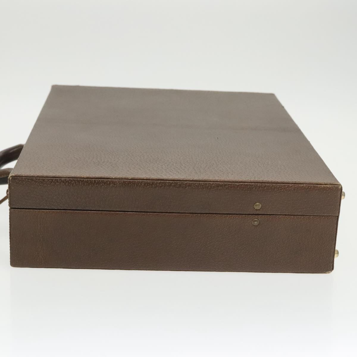 Gucci Brown Leather Travel Bag