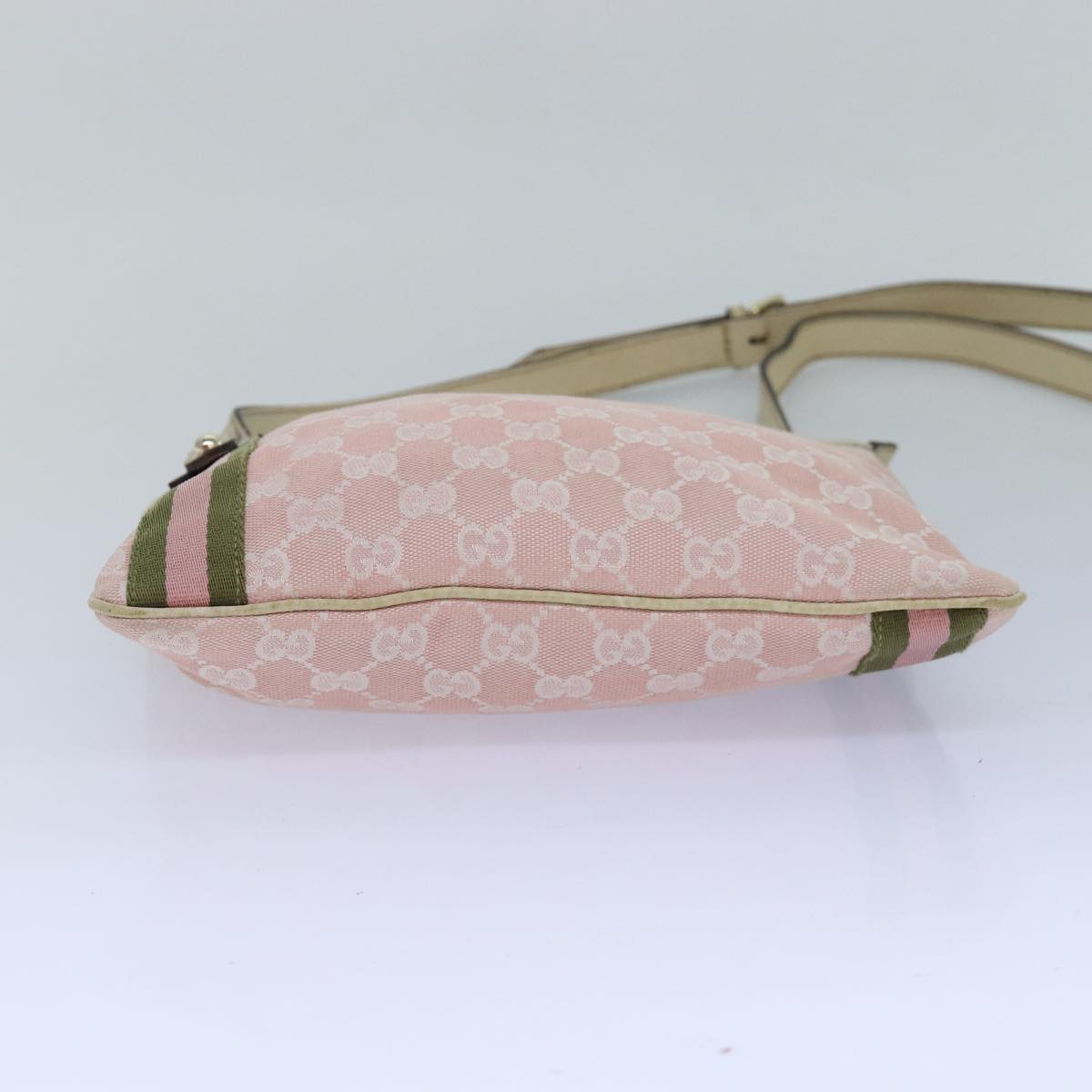 Gucci Gg Canvas Pink Canvas Shoulder Bag